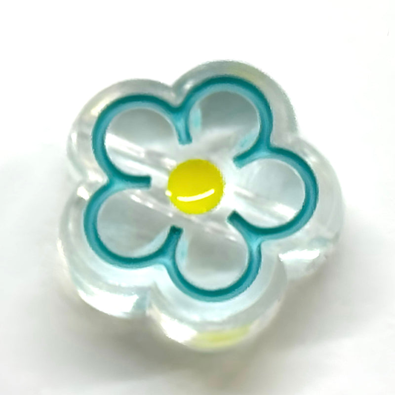 Flor, Acrílico, Beads