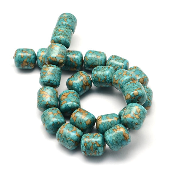 Turquesa, Columna, Piedra, Beads