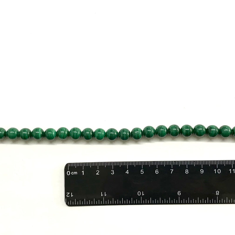 Natural Malachite, Piedra, 8mm, Beads