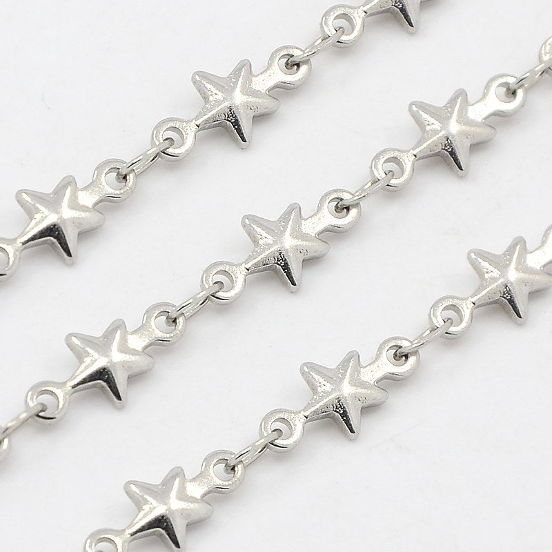 Cadena de Estrella, Stainless Steel