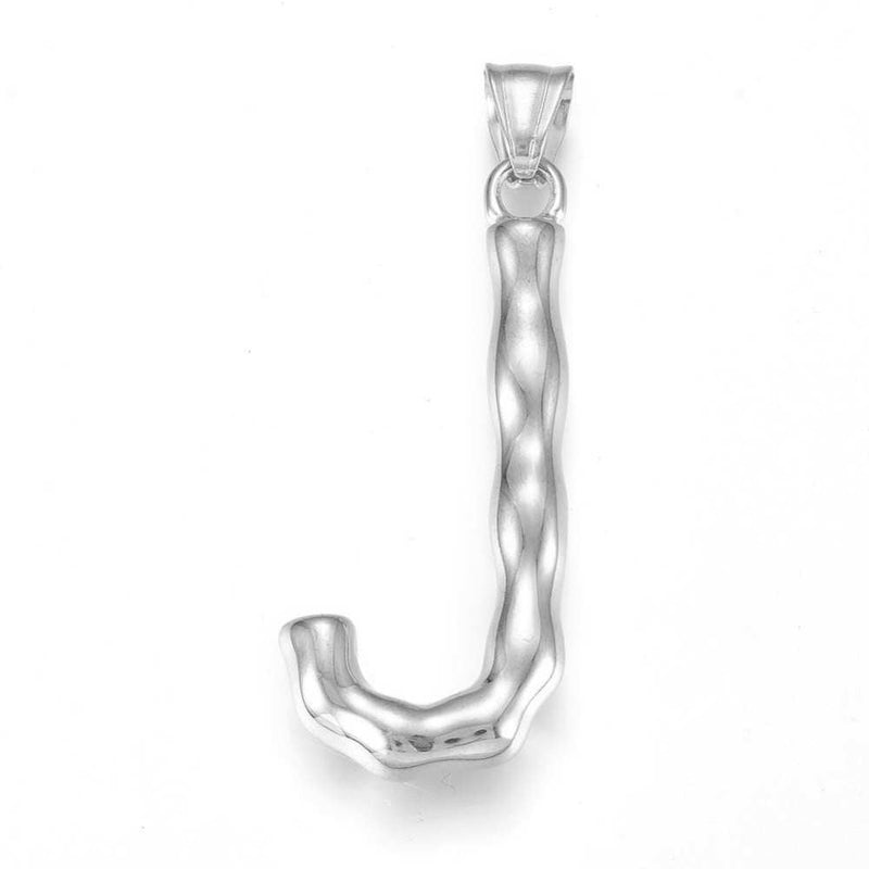 Letra, Inicial, Stainless Steel, Pendant