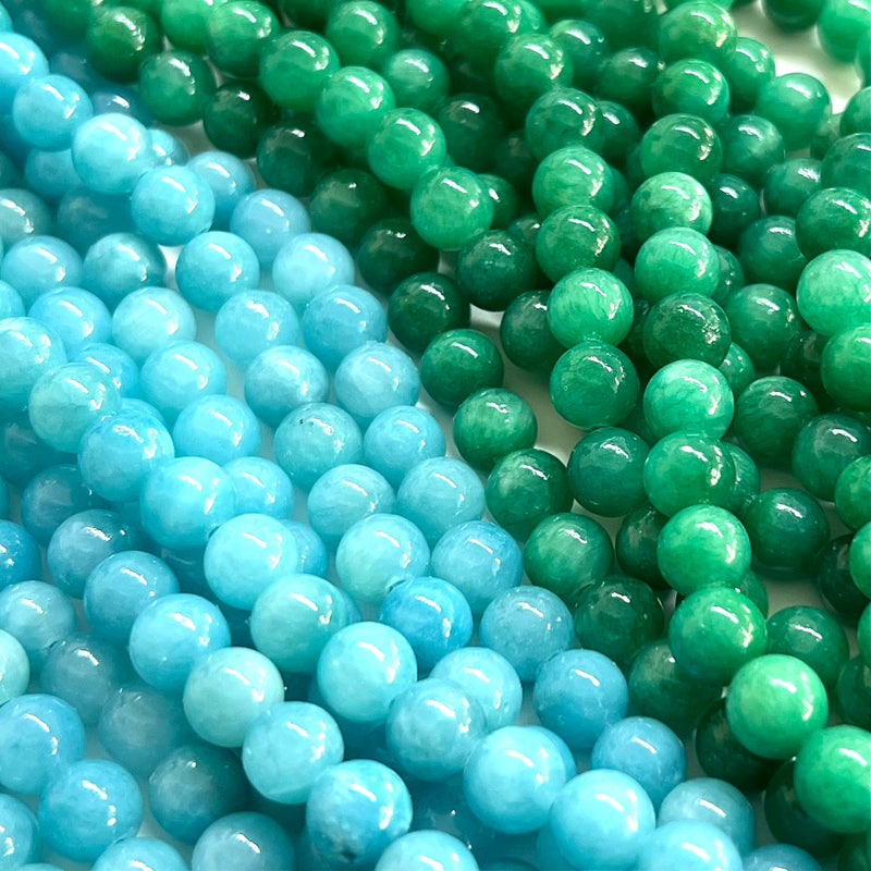 Mashan Jade, Piedra, 8mm, Beads