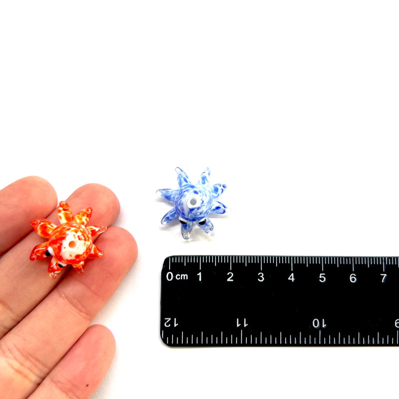 Pulpo, Cristal, Lampwork, Beads