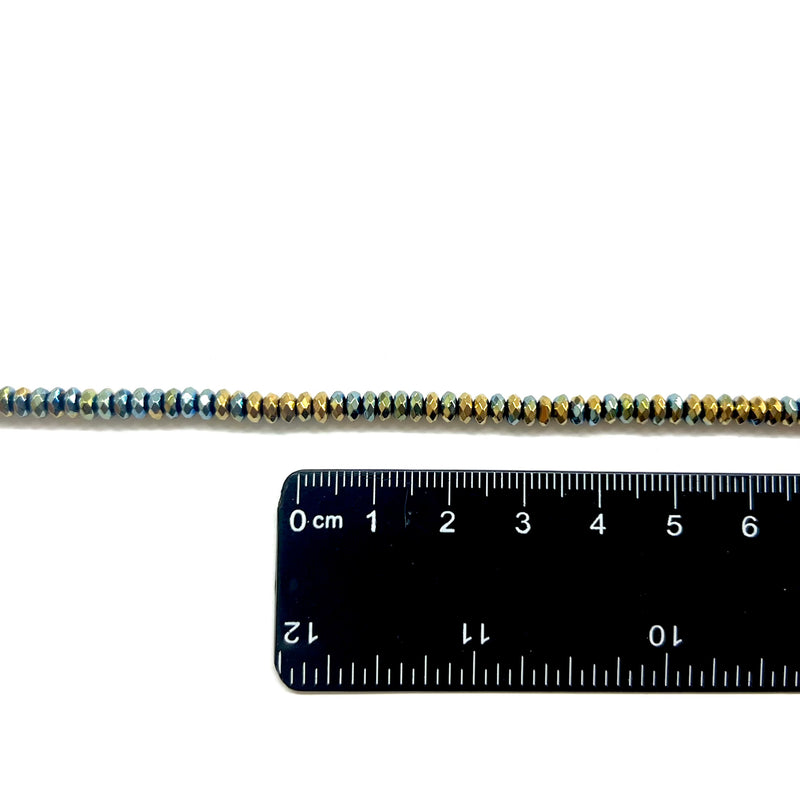 Separador, Hematite, 4x2mm, Beads