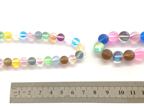 Moonstone, Matte, 8mm/10mm, Beads