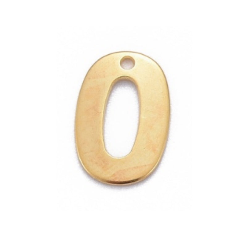 Numeros, Stainless Steel, Charm/Pendant