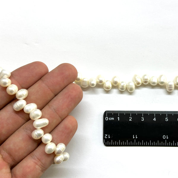 Estilo Gota, Perlas Naturales Cultivada de Agua Dulce, 8mm, Beads