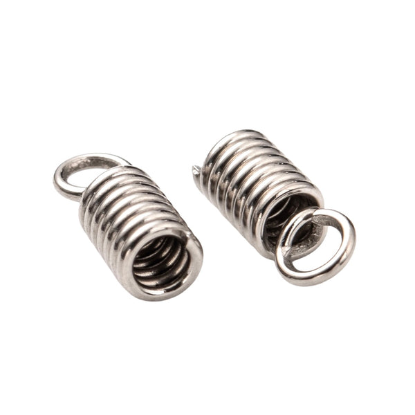 Ends, Finales, Stainless Steel, 8x3mm