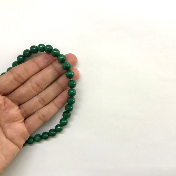 Natural Malachite, Piedra, 8mm, Beads