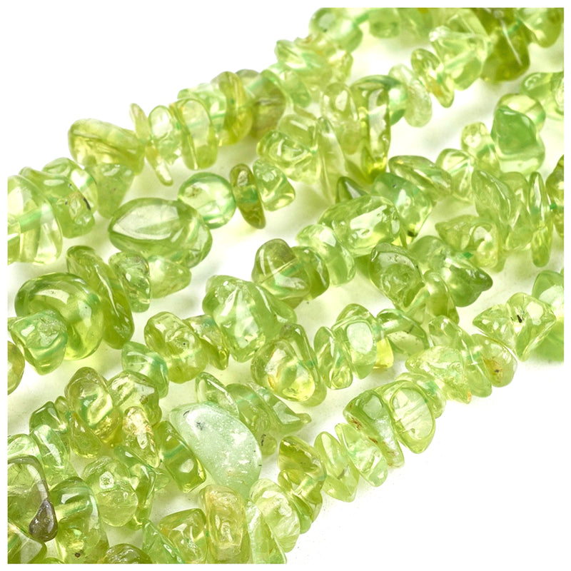 Chips, Piedra Peridot, Beads