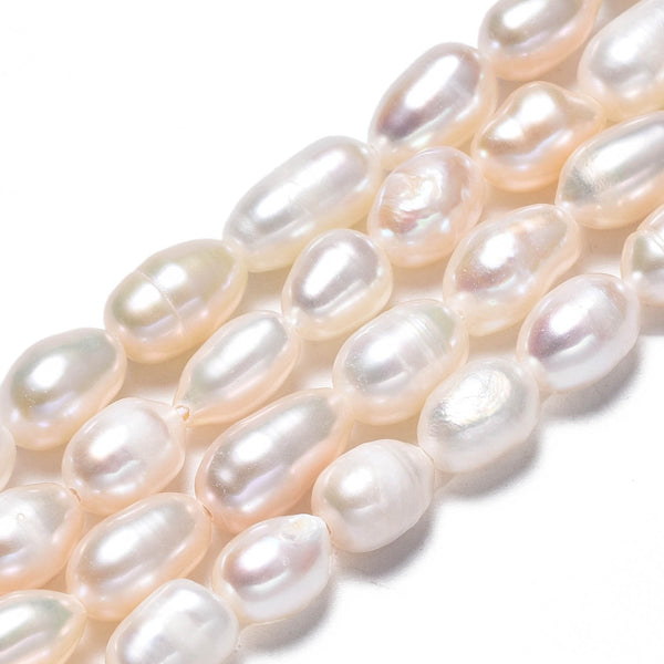 Perlas Naturales Cultivada de Agua Dulce, 6mm, Beads