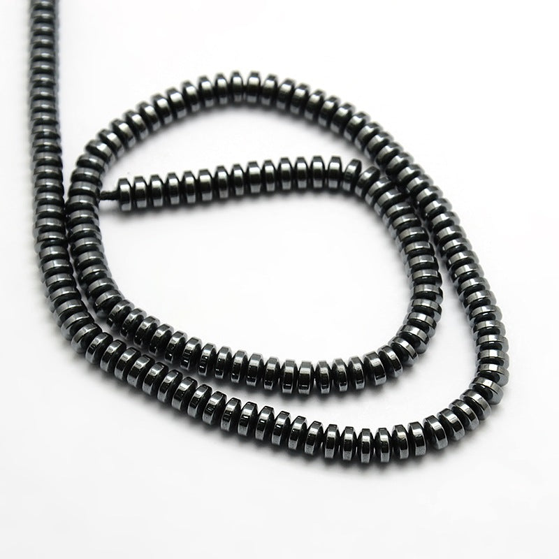 Separador, Hematite, 4x2mm, Beads