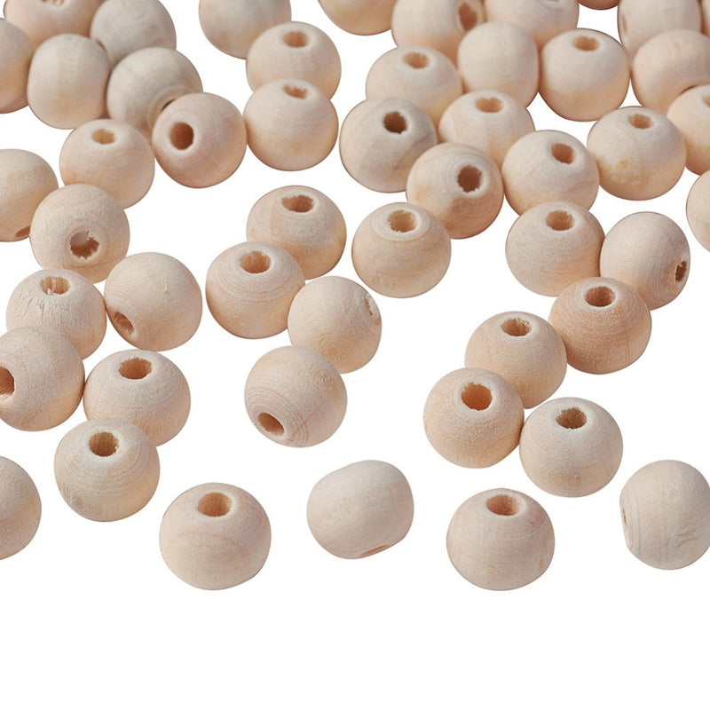 Redondo, Madera, 8mm, Beads