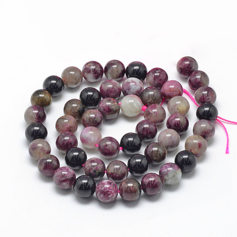 Tourmaline, Piedra, 8mm, Beads