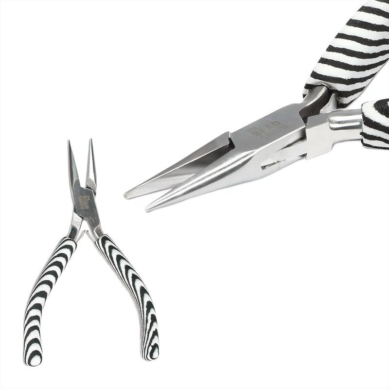 Chain Nose Pliers, Herramientas, Beads Smith, Zebra