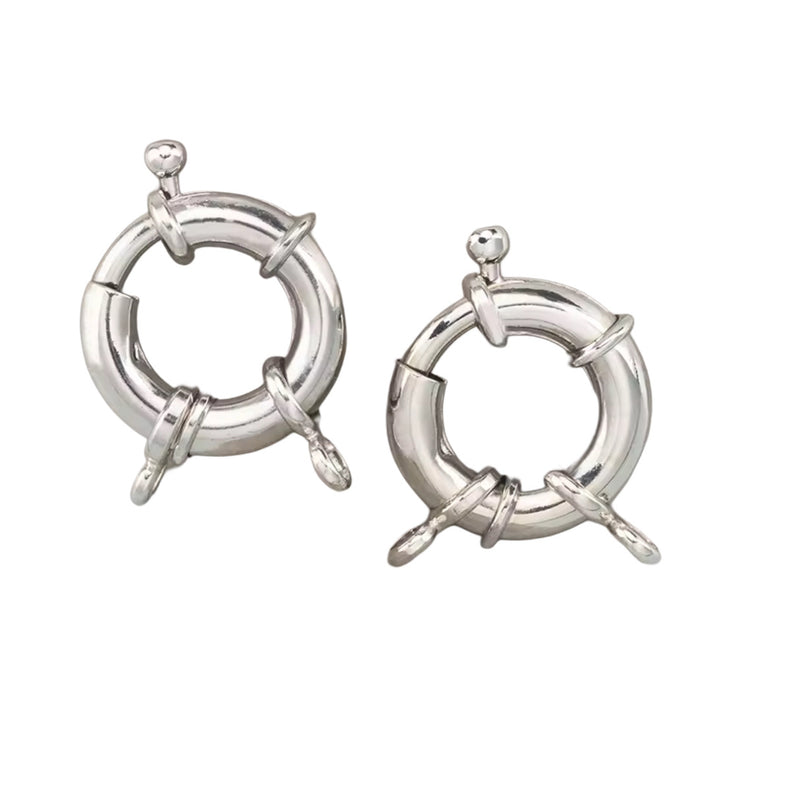 Balsa, Aro, Enchapado, 9mm/11mm/13mm/15mm/17mm/30mm, Cierre Redondo