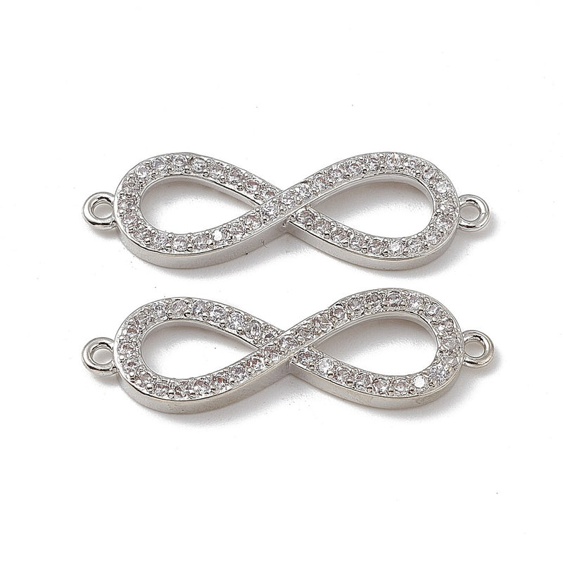 Infinito, Enchapado 18k, Conector