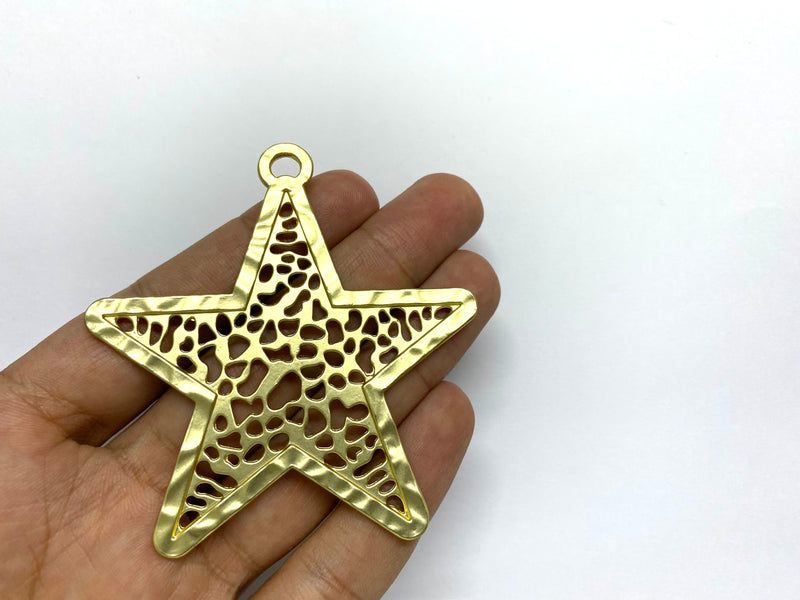 Estrella, Alloy, Enchapado 14k, Pendant