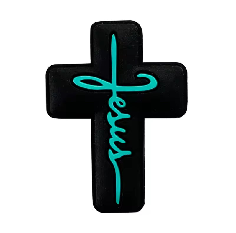 Cruz, Silicona, Beads