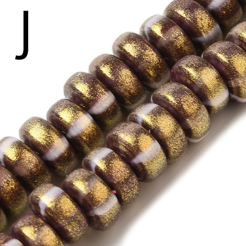 Polymer Clay, Rondelle, 7x3mm, Beads