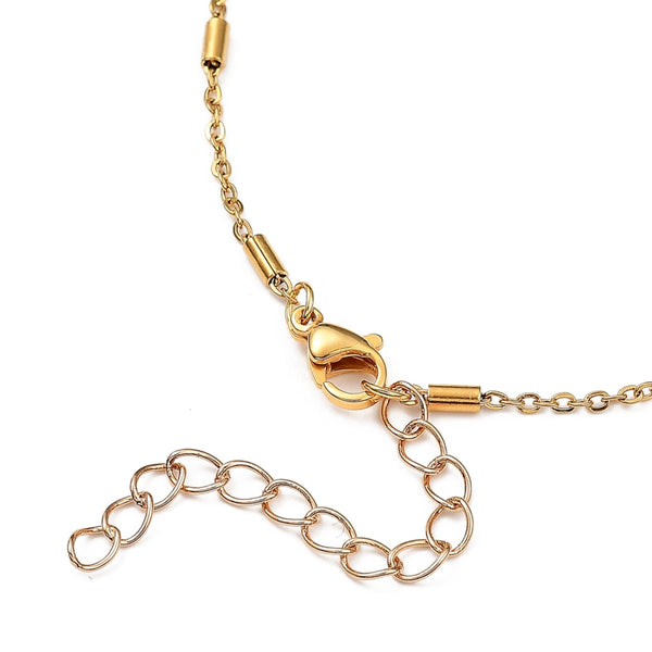 Cadena Montada, Stainless Steel, 17 Pulgadas