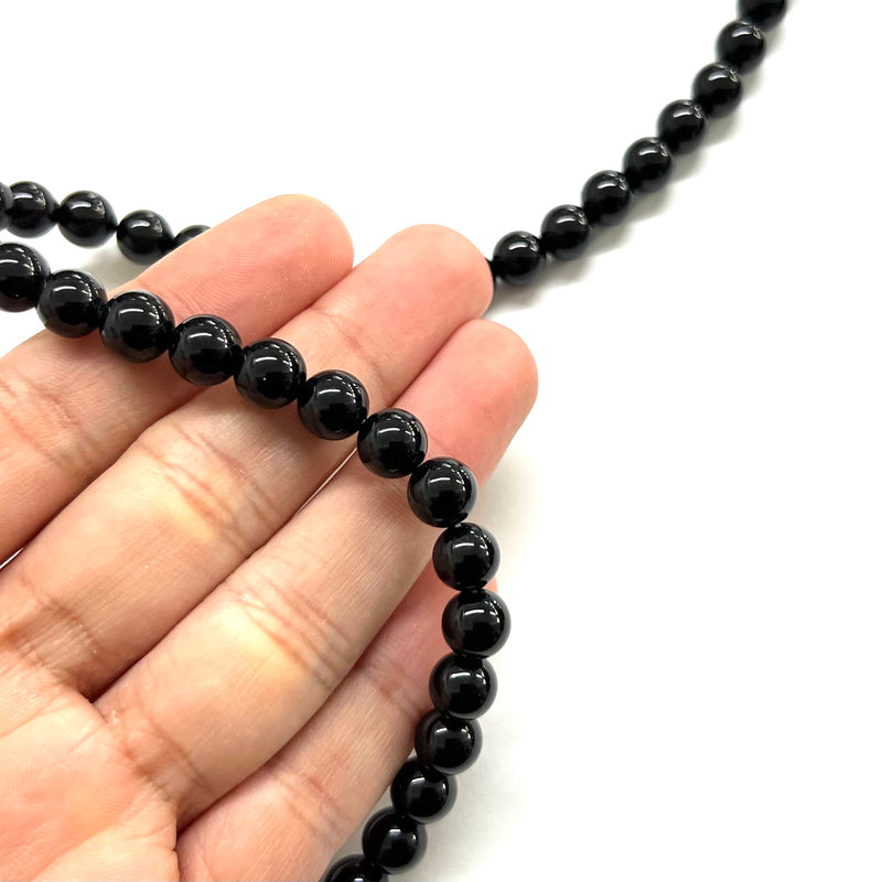 Onyx, Piedra, 8mm, Beads