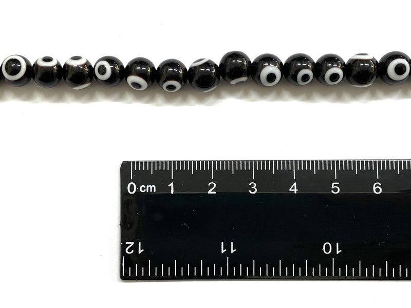 Evil Eye, Beads, Ojo, 8mm