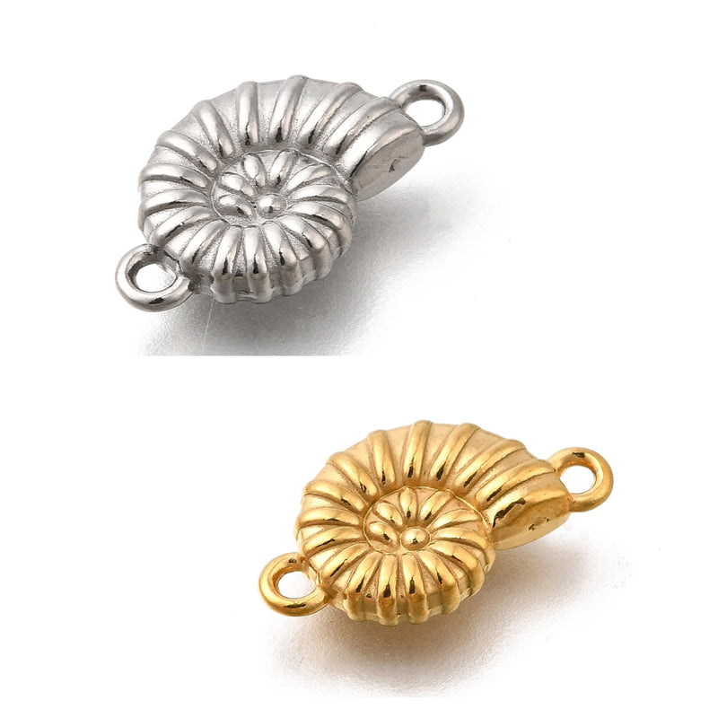 Caracol, Stainless Steel, Conector