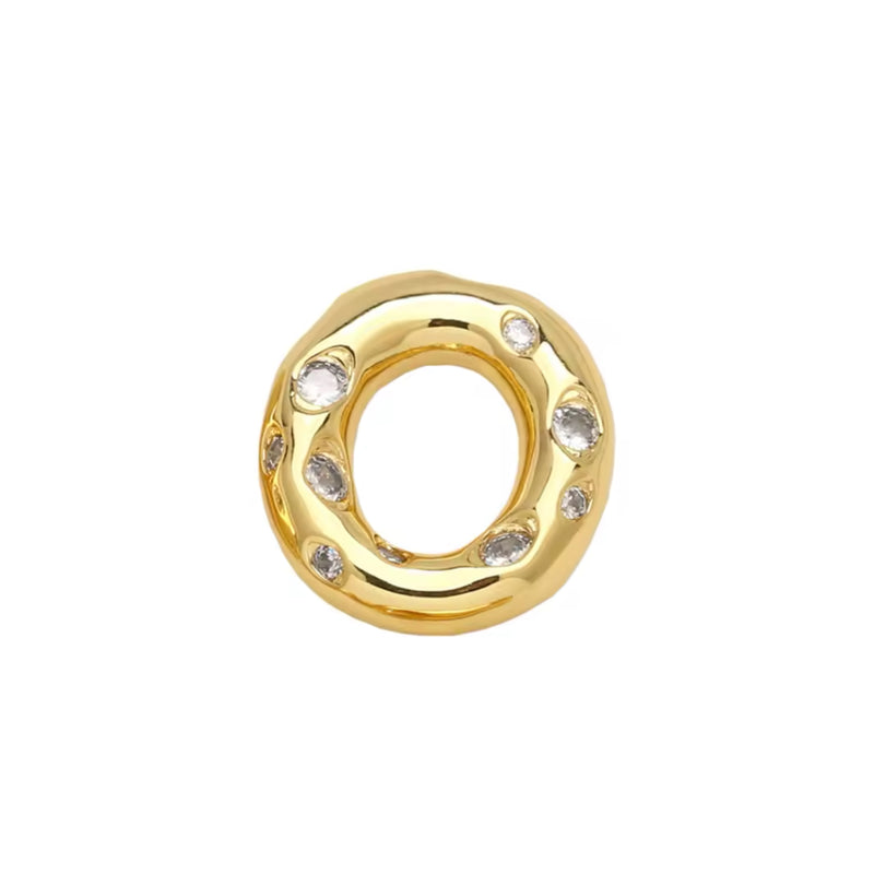 Letra, Inicial, Enchapado 18k, Pendant