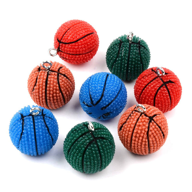 Baloncesto, Balón, Deportes, Resina, Charm