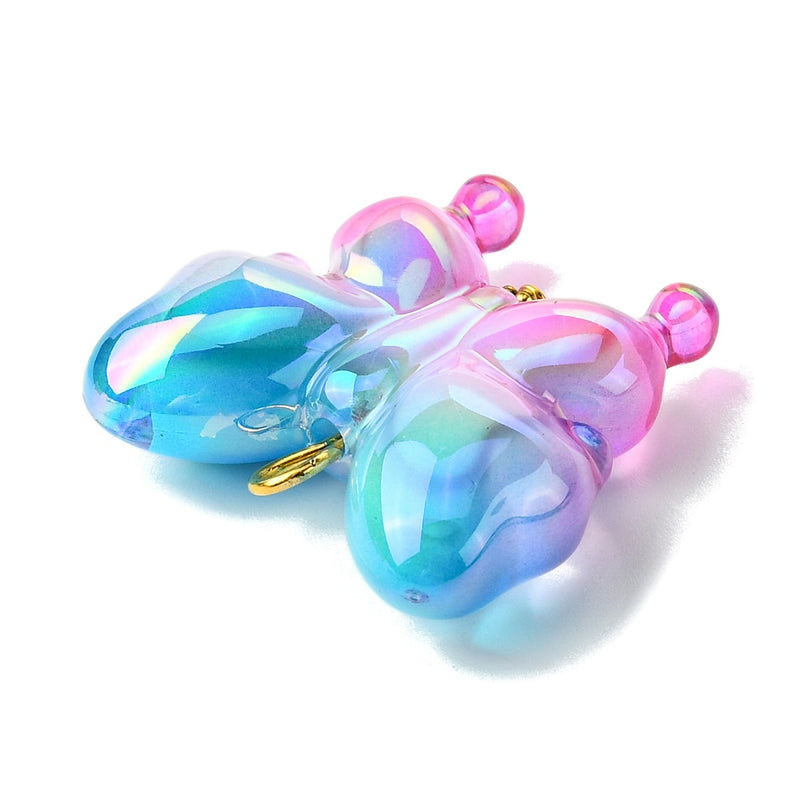 Mariposa, Acrílico, Bead, Charm/Pendant