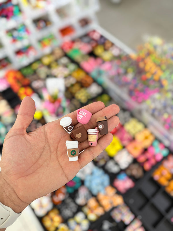 Taza, Café, Medicina, Silicona, Beads