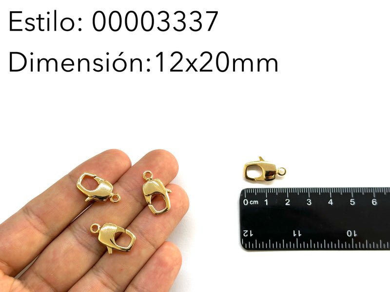 Cierres, Lobster, Enchapados 18k