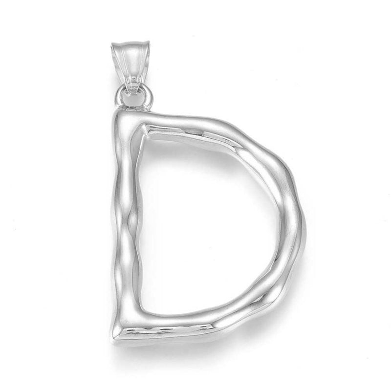 Letra, Inicial, Stainless Steel, Pendant