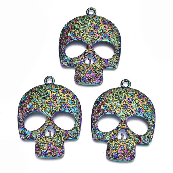 Calavera, Alloy, Charm y Pendant