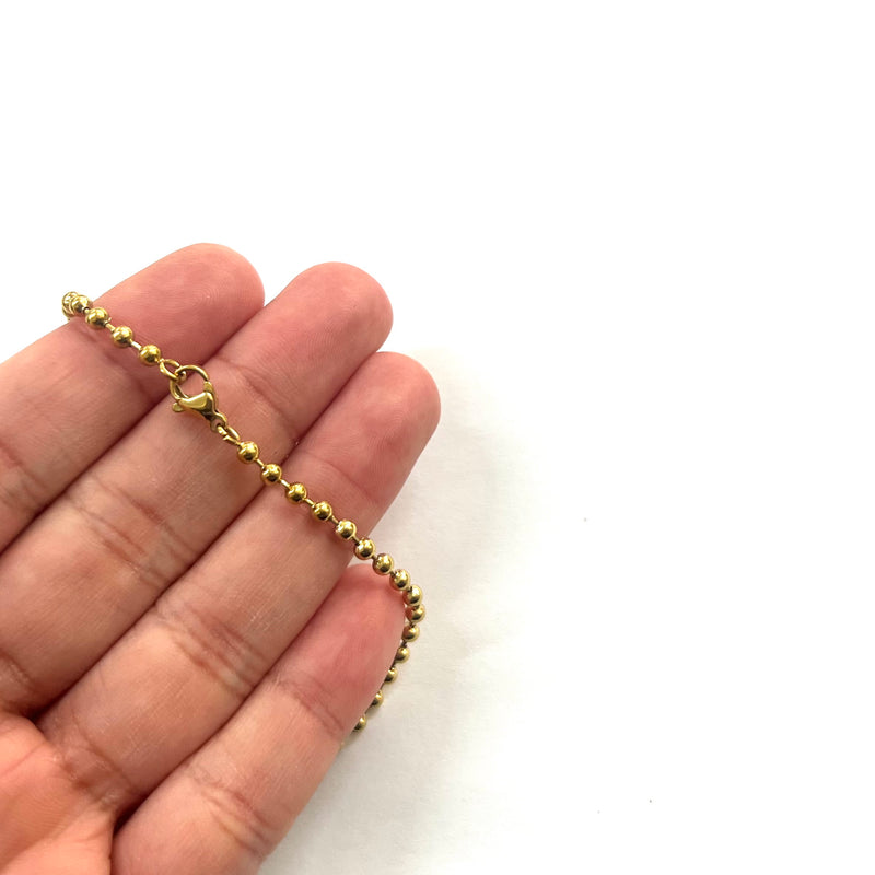 Cadena Militar Montada, 21”, Stainless Steel