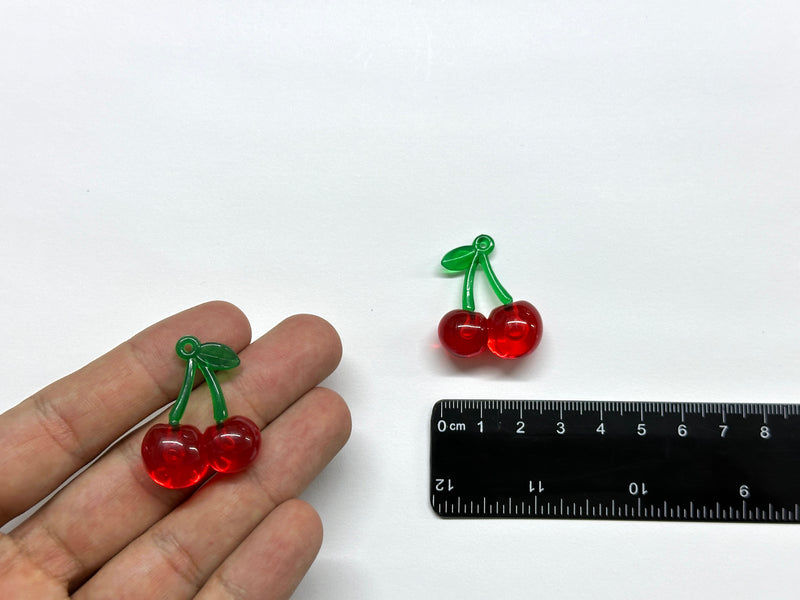 Cherry, Acrílico, Charm y Pendant