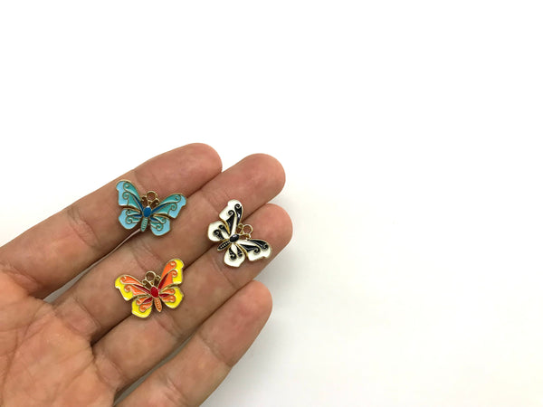 Mariposa, Alloy, Charm/Pendant