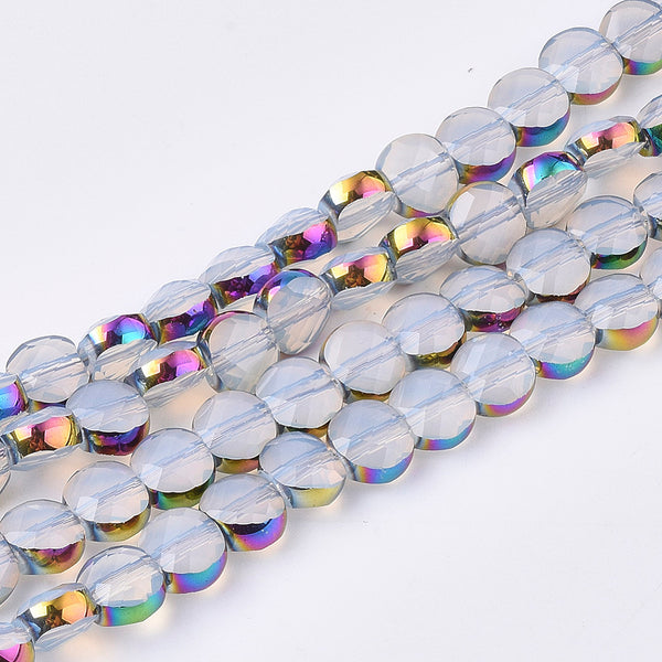 Beads Facetados, Cristal, 6mm, Beads