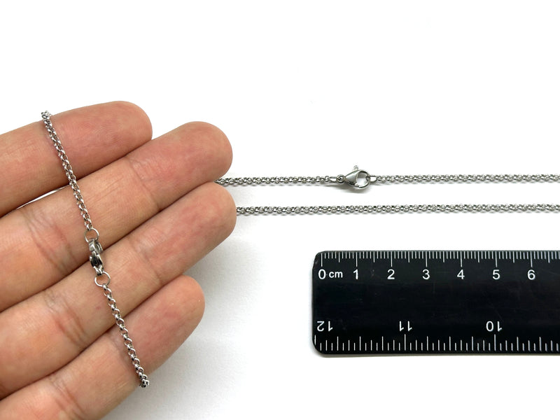 Rolo, Cadena Montada, Stainless Steel, 20”
