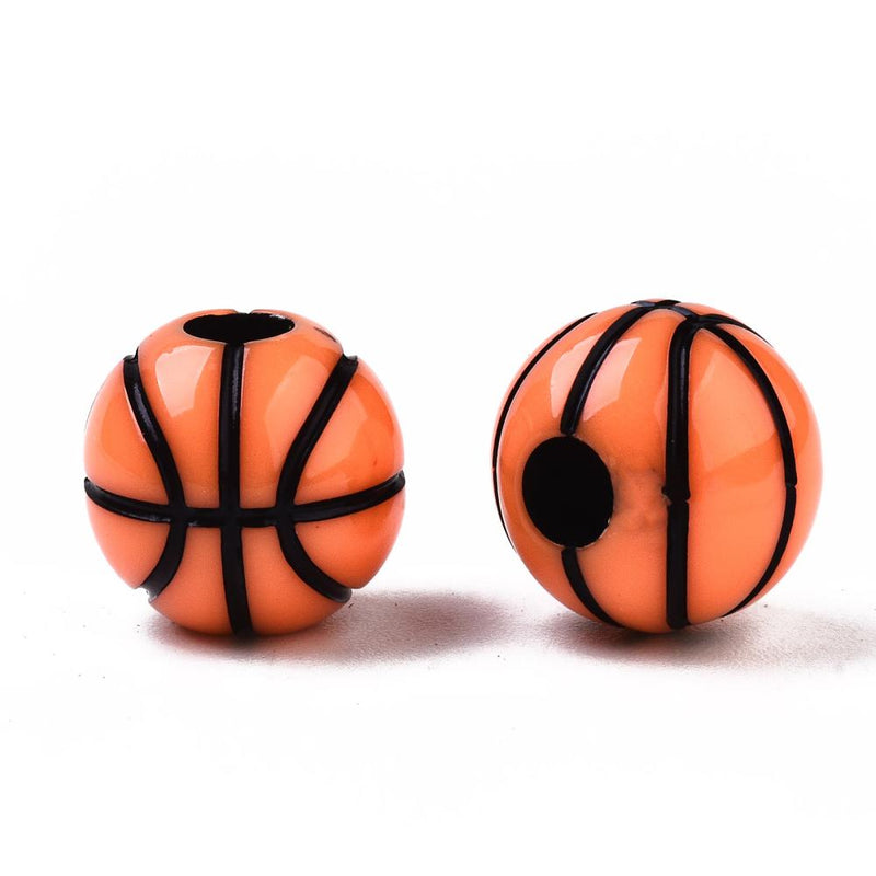 Bola de Baloncesto, Acrílico, Beads