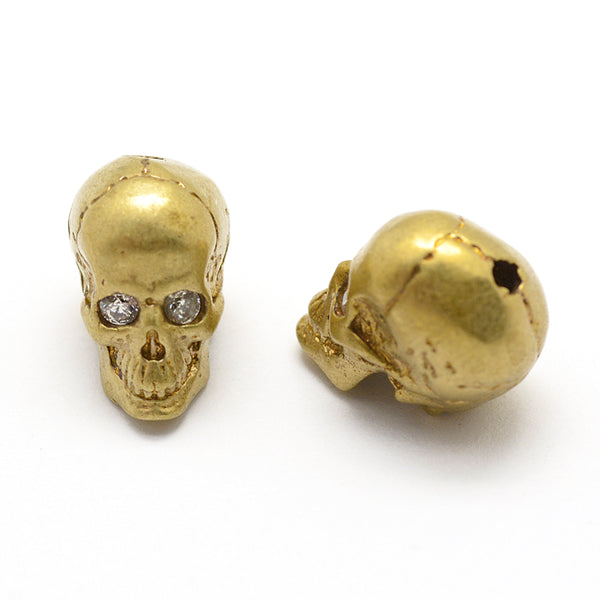 Calavera, Brass, Beads