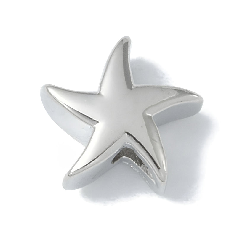 Estrella de Mar, Enchapado 18k, Beads