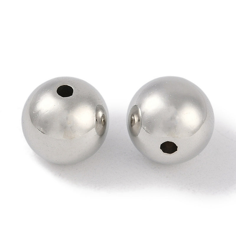 Bead Redondo, Acrílico, 12mm