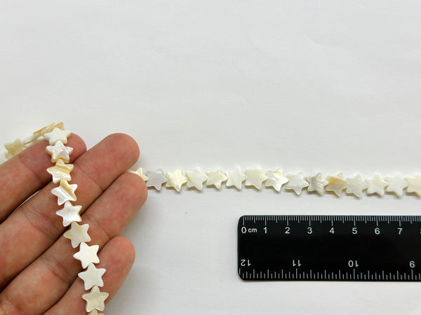 Estrella, Nácar de Agua Dulce, Beads