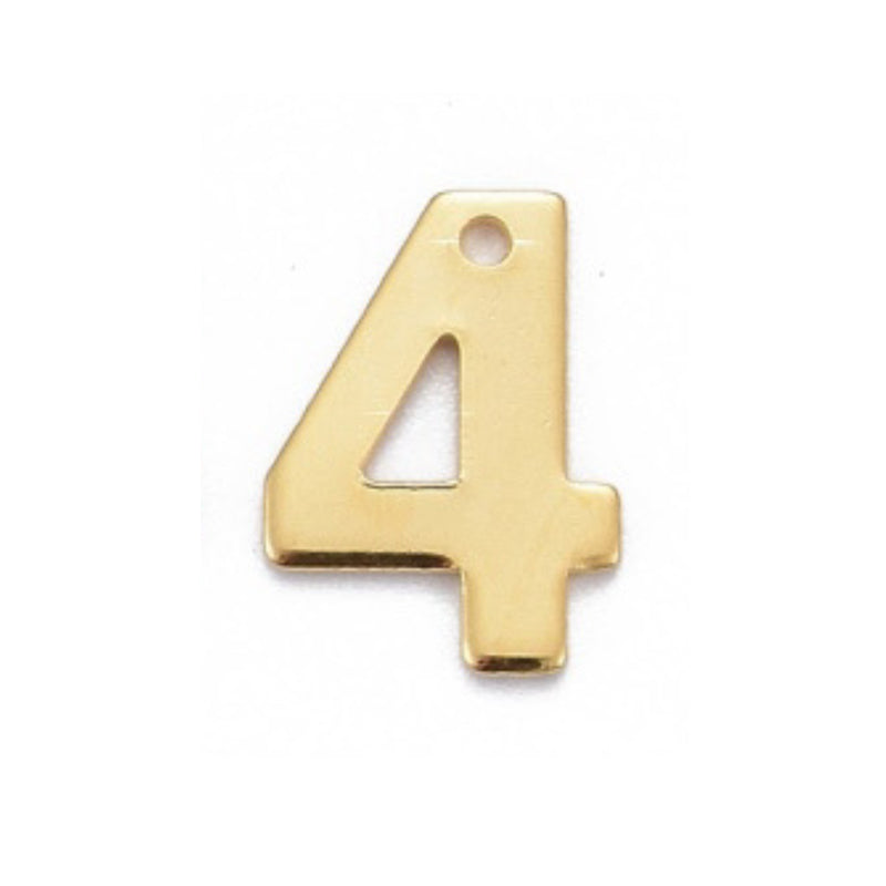 Numeros, Stainless Steel, Charm/Pendant