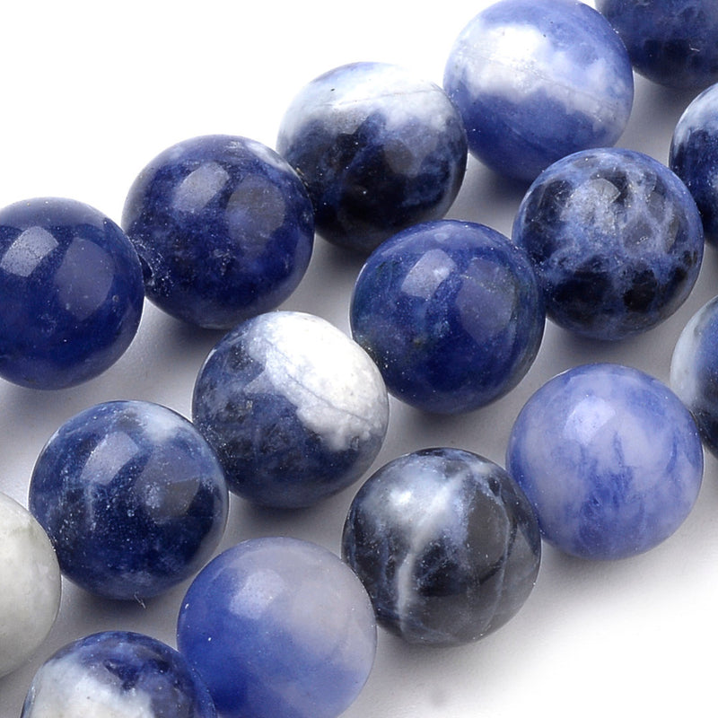 Sodalite, Piedra, 8mm, Beads