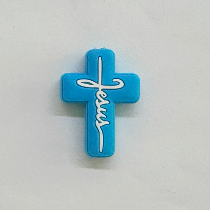 Cruz, Silicona, Beads