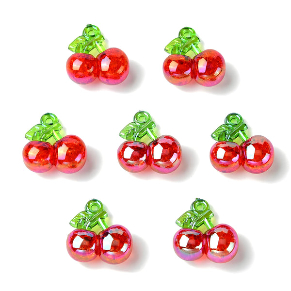 Cherry, Acrílico, Charm y Pendant