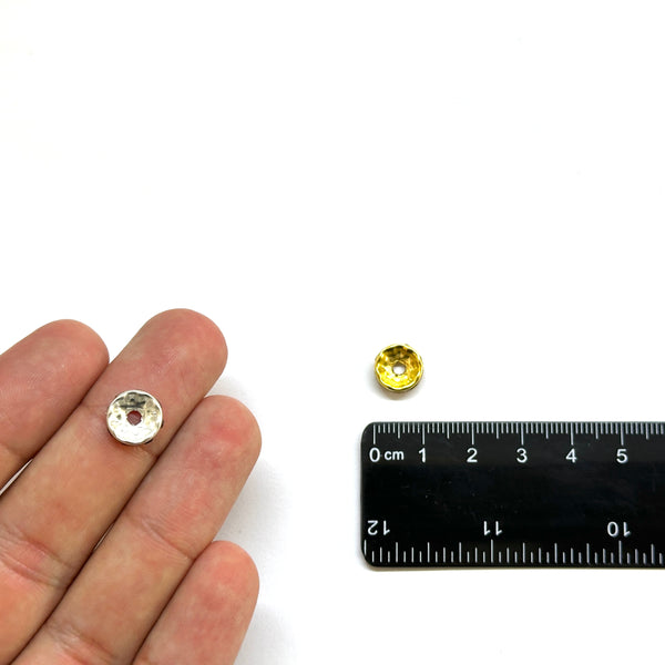 Separadores con Rhinestones, 10mm, Beads